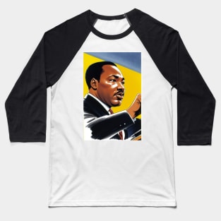 MLK JR 5 Baseball T-Shirt